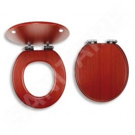 Novaservis Prestige - Abattant WC Lyra, softclose, bois plaqué WC/SOFTORECHLY