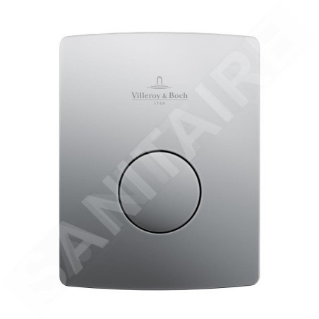 Villeroy & Boch ViConnect - Commande pneumatique de la chasse d’eau d’urinoir U100 - chrome mat 92194469