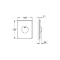Grohe Skate - Bouton de commande, chrome 38573000