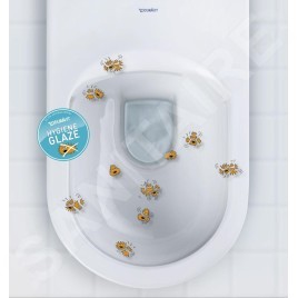 Duravit Viu - WC suspendu, Rimless, avec HygieneGlaze, blanc alpin 2511092000