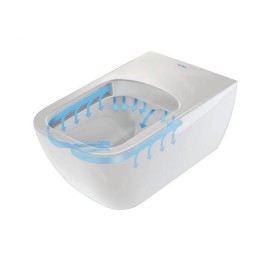 Duravit Viu - WC suspendu, Rimless, blanc alpin 2511090000