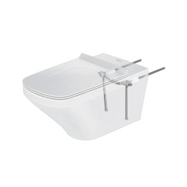 Duravit Viu - WC suspendu, Rimless, blanc alpin 2511090000