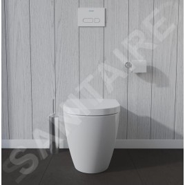 Duravit ME by Starck - WC à poser, avec HygieneGlaze, blanc 2169092000