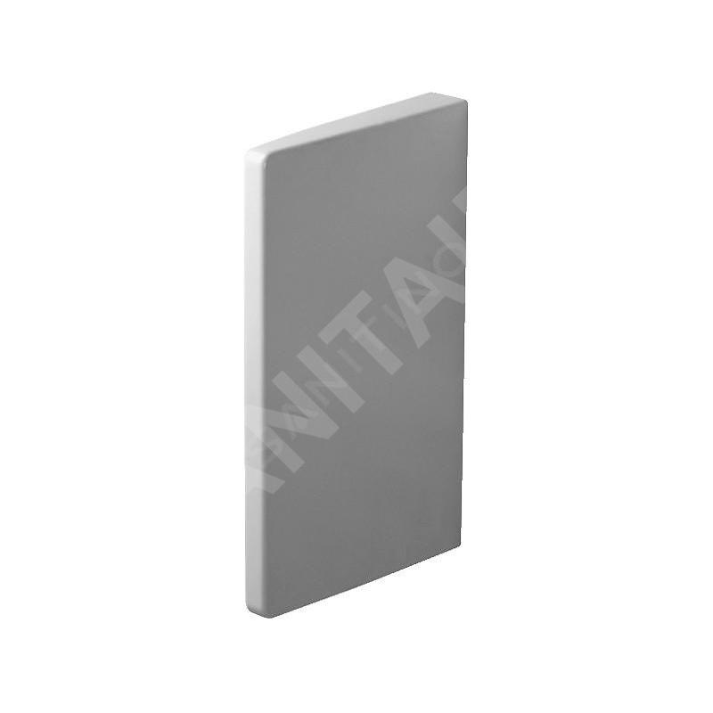 Duravit Architec - Paroi de séparation, 705 mm x 400 mm, avec WonderGliss, blanc 85000000001