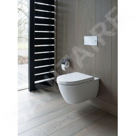 Duravit Darling New - WC suspendu, 370 mm x 540 mm, blanc - toilette, avec WonderGliss 25450900001