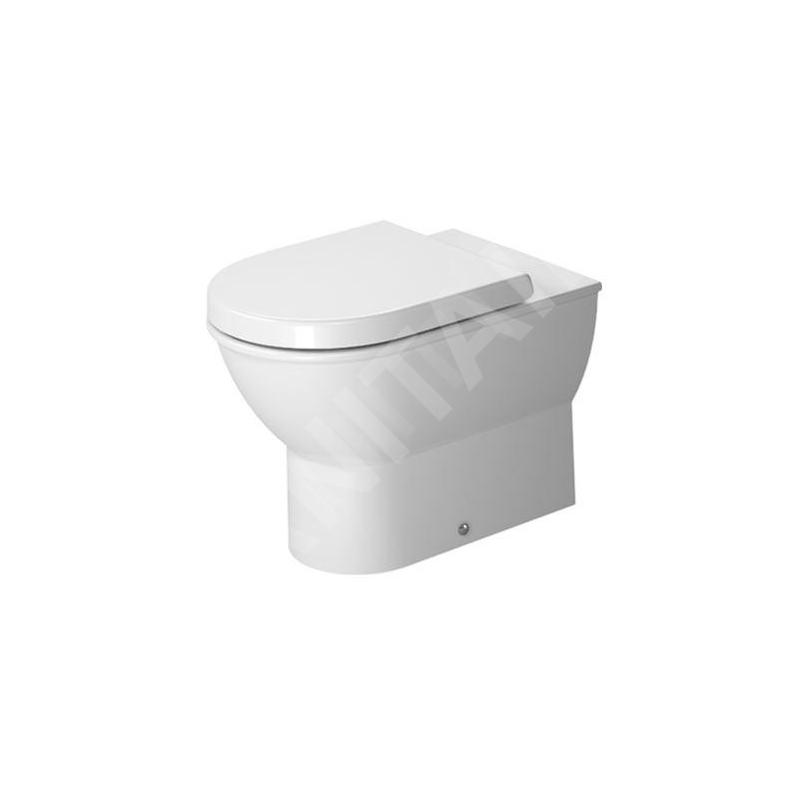 Duravit Darling New - WC à poser, sortie arrière, avec WonderGliss, blanc alpin 21390900001 Duravit Darling New - WC à poser, sortie arrière, avec WonderGliss, blanc alpin 21390900001