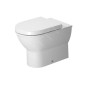 Duravit Darling New - WC à poser, sortie arrière, avec WonderGliss, blanc alpin 21390900001 Duravit Darling New - WC à poser, sortie arrière, avec WonderGliss, blanc alpin 21390900001
