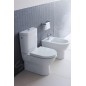Duravit Darling New - Cuvette à poser, Vario évacuation, avec HygieneGlaze, blanc 2138092000