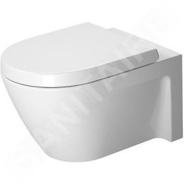 Duravit Starck 2 - WC suspendu, 370 mm x 540 mm, blanc - toilette 2534090000