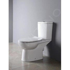 Sapho Céramique - WC combi Kairo, évacuation arrière, blanc PC105