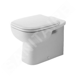Duravit D-Code - WC à poser, évacuation horizontale, avec HygieneGlaze, blanc 21150920002
