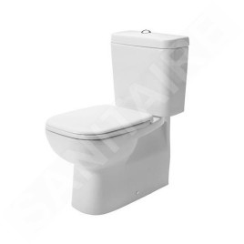 Duravit D-Code - WC à poser, évacuation Vario, avec HygieneGlaze, blanc alpin 21180920002