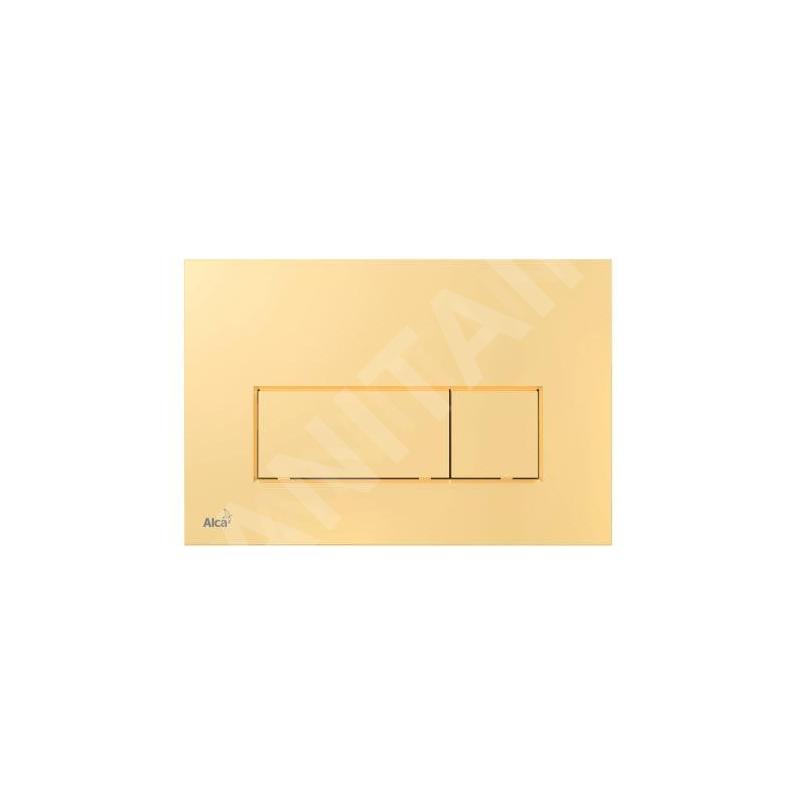 Alcadrain Thin - Bouton de commande affleurant, doré M575 Alcadrain Thin - Bouton de commande affleurant, doré M575