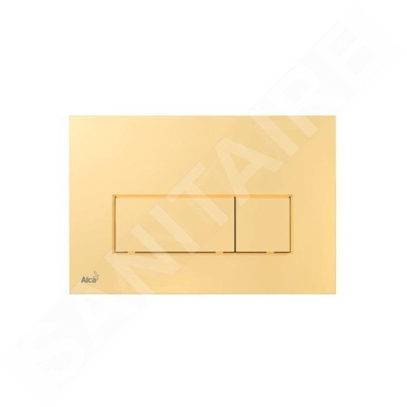 Alcadrain Thin - Bouton de commande affleurant, doré M575