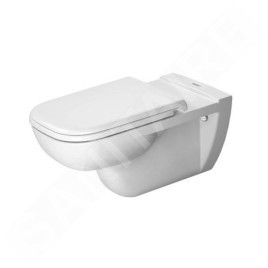 Duravit D-Code - WC suspendu, pour personnes à mobilité réduite, blanc 22280900002