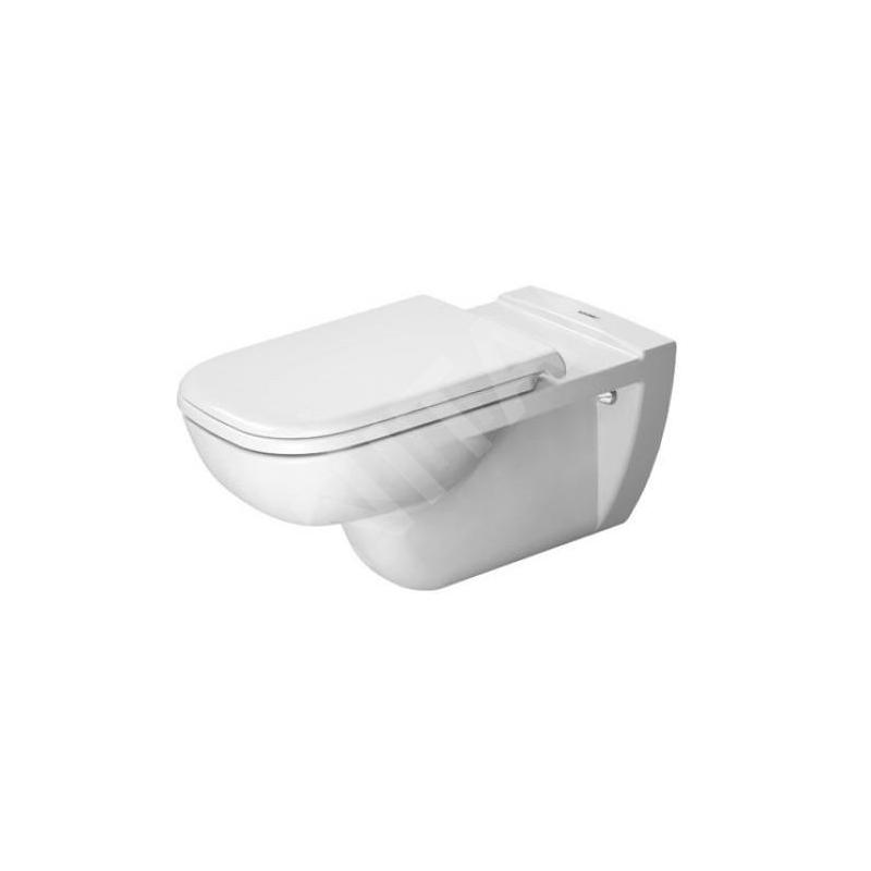 Duravit D-Code - WC suspendu, pour personnes à mobilité réduite,avec HygieneGlaze, blanc 22280920002
