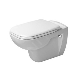 Duravit D-Code - WC suspendu, avec HygieneGlaze, blanc alpin 25350920002