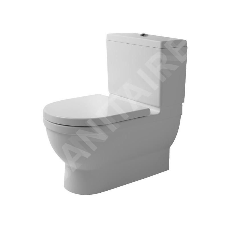 Duravit Starck 3 - WC à poser, évacuation Vario, avec HygieneGlaze, blanc alpin 2104092000