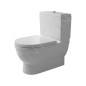 Duravit Starck 3 - WC à poser, évacuation Vario, avec HygieneGlaze, blanc alpin 2104092000