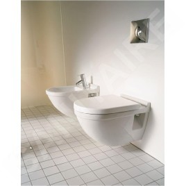 Duravit Starck 3 - WC suspendu Comfort, avec WonderGliss, blanc 22150900001