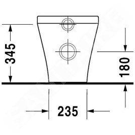 Duravit DuraStyle - WC à poser, avec WonderGliss, blanc 21500900001