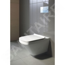 Duravit DuraStyle - WC suspendu, Rimless, avec HygieneGlaze, blanc alpin 2542092000