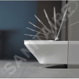 Duravit DuraStyle - WC suspendu, Rimless, avec HygieneGlaze, blanc alpin 2542092000