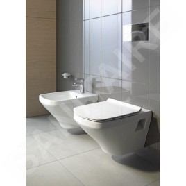 Duravit DuraStyle - WC suspendu, Rimless, avec HygieneGlaze, blanc alpin 2538092000