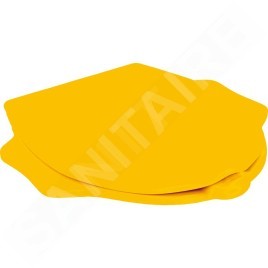 Geberit Bambini - Abattant enfant, poignées intégrées, jaune 573362000