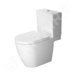Duravit ME by Starck - WC à poser, évacuation horizontale, avec HygieneGlaze blanc alpin 2172092000