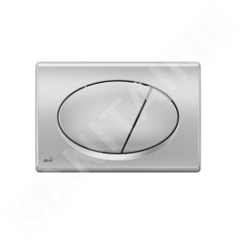 Alcadrain Basic - Plaque de déclenchement, chrome mat M72