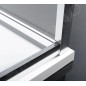Polysan Easy Line - Porte de douche 1300 mm, aluminium poli/verre transparent EL1315 Polysan Easy Line - Porte de douche 1300 mm, aluminium poli/verre transparent EL1315