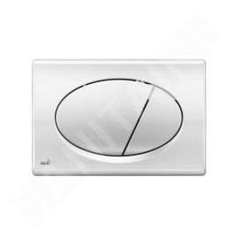 Alcadrain Basic - Plaque de déclenchement, chrome brillant M71