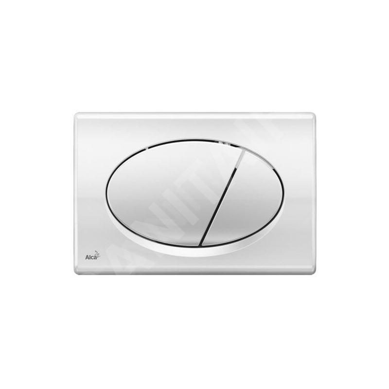 Alcadrain Basic - Plaque de déclenchement, chrome brillant M71 Alcadrain Basic - Plaque de déclenchement, chrome brillant M71