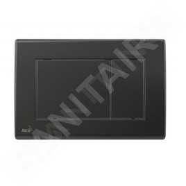 Alcadrain Basic - Plaque de déclenchement, noir mat M278