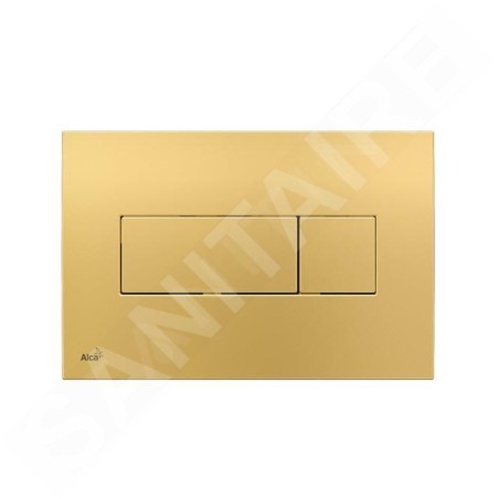 Alcadrain Basic - Bouton de commande affleurant, doré M375