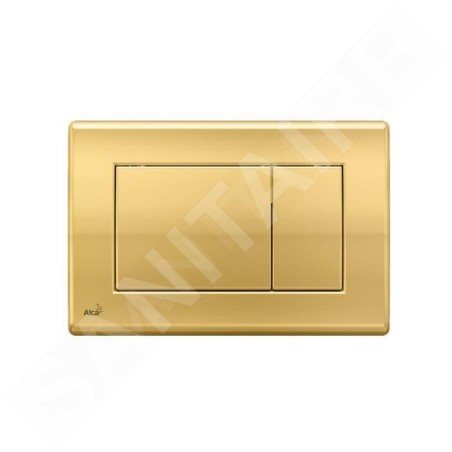 Alcadrain Basic - Bouton de commande affleurant, doré M275