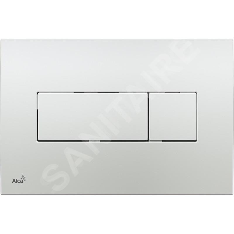 Alcadrain Basic - Plaque de déclenchement, chrome brillant M371