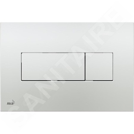 Alcadrain Basic - Plaque de déclenchement, chrome brillant M371