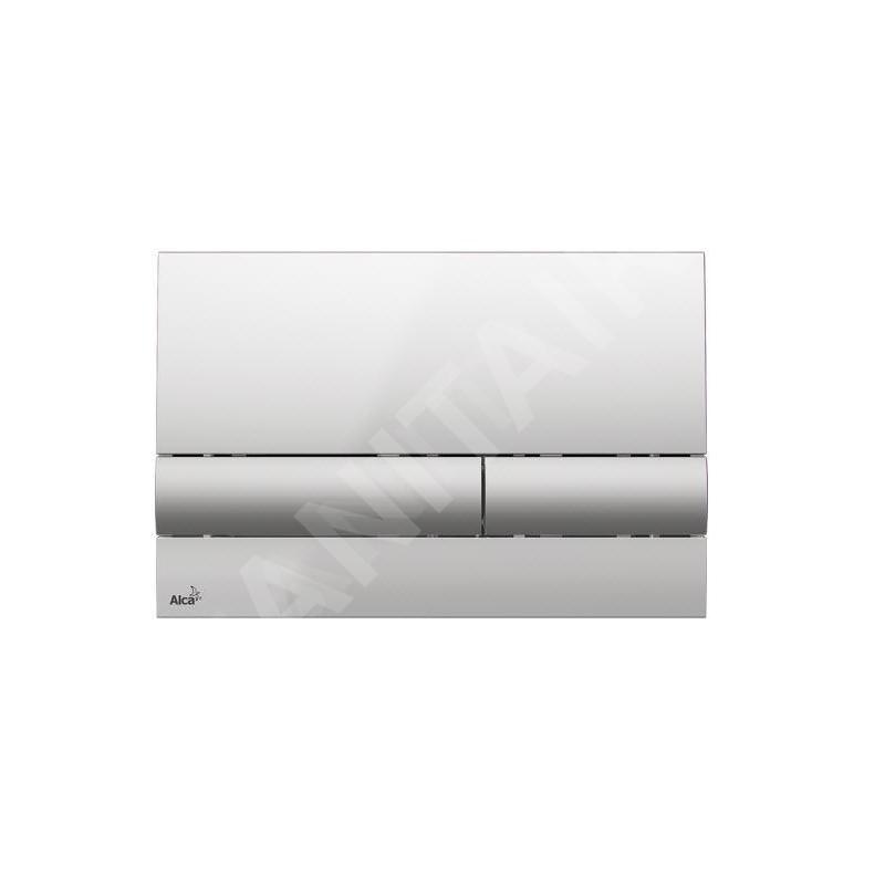 Alcadrain Basic - Bouton de commande affleurant, chrome brillant/mat M1713 Alcadrain Basic - Bouton de commande affleurant, chrome brillant/mat M1713