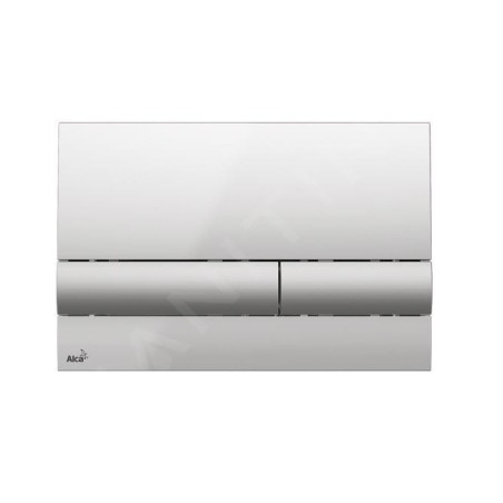 Alcadrain Basic - Bouton de commande affleurant, chrome brillant/mat M1713