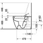 Duravit ME by Starck - WC à poser pour SensoWash, blanc 2169590000 Duravit ME by Starck - WC à poser pour SensoWash, blanc 2169590000