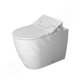 Duravit ME by Starck - WC à poser pour SensoWash, avec WonderGliss, blanc alpin 21695900001