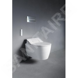 Duravit ME by Starck - WC suspendu pour SensoWash, avec HygieneGlaze, blanc alpin 2528592000