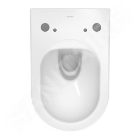 Duravit ME by Starck - WC suspendu pour SensoWash, Rimless, avec WonderGliss, blanc alpin 25295900001