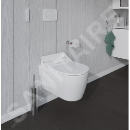 Duravit ME by Starck - WC suspendu pour SensoWash, Rimless, avec WonderGliss, blanc alpin 25295900001