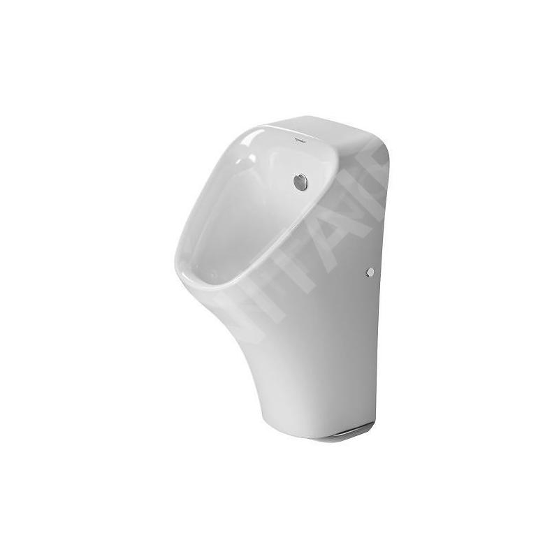 Duravit DuraStyle - Urinoir, commande électronique, alimentation d’eau arrière, Rimless, blanc 2806310000 Duravit DuraStyle - Urinoir, commande électronique, alimentation d’eau arrière, Rimless, blanc 2806310000