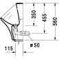 Duravit DuraStyle - Urinoir, commande électronique, alimentation d’eau arrière, Rimless, avec WonderGliss, blanc 28063100931 Duravit DuraStyle - Urinoir, commande électronique, alimentation d’eau arrière, Rimless, avec WonderGliss, blanc 28063100931