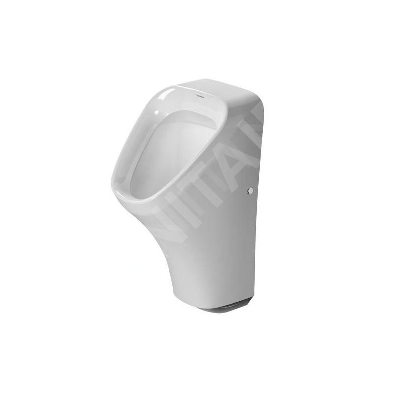Duravit DuraStyle - Urinoir, commande électronique, alimentation d’eau arrière, blanc 2804310093