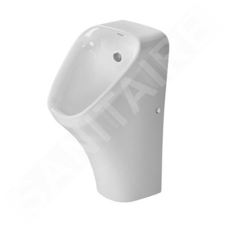 Duravit DuraStyle - Urinoir, évacuation horizontale, Rimless, avec HygieneGlaze, blanc alpin 2806302000